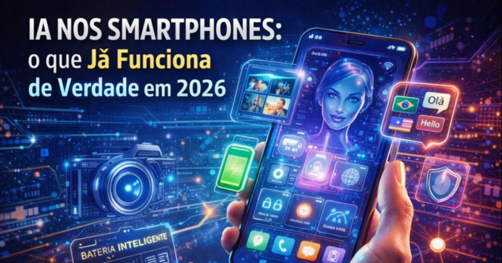 IA nos Smartphones: O que já funciona de verdade em 2026