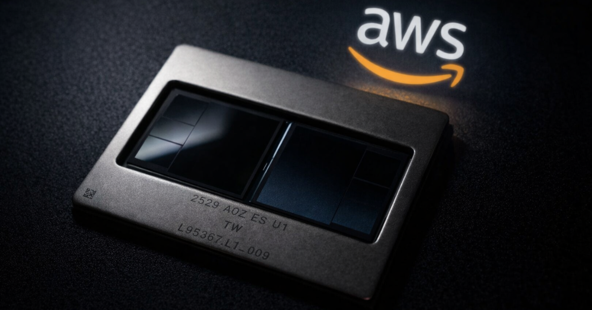 Chip Trainium 3 da Amazon (Imagem: Amazon)