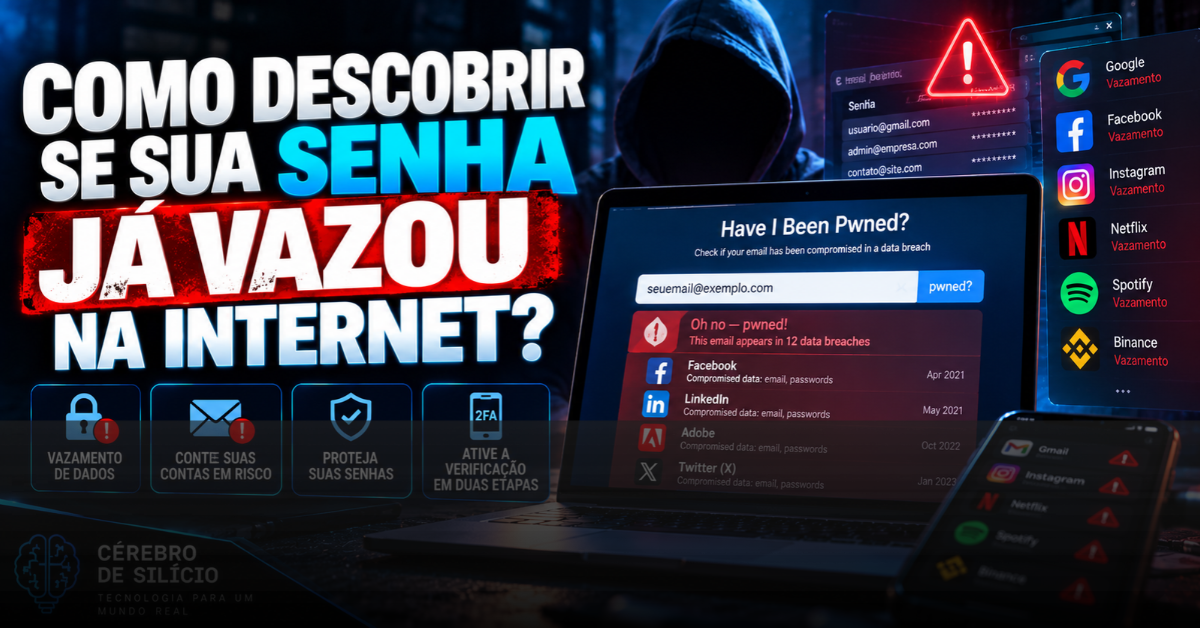 Sua senha vazou